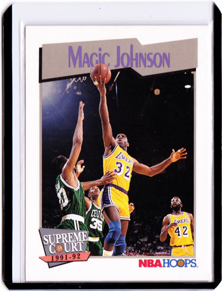 1991-92 NBA Hoops #473 Magic Johnson