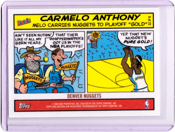 2004-05 Topps Bazooka - Comics #8 Carmelo Anthony