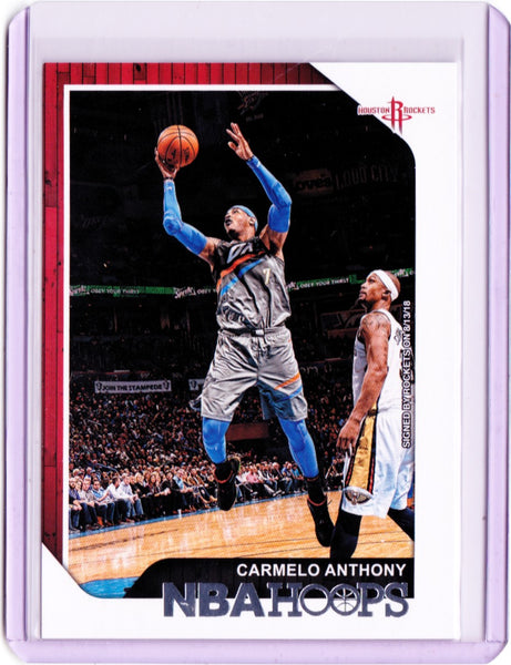 2018-19 Panini NBA Hoops #20 Carmelo Anthony