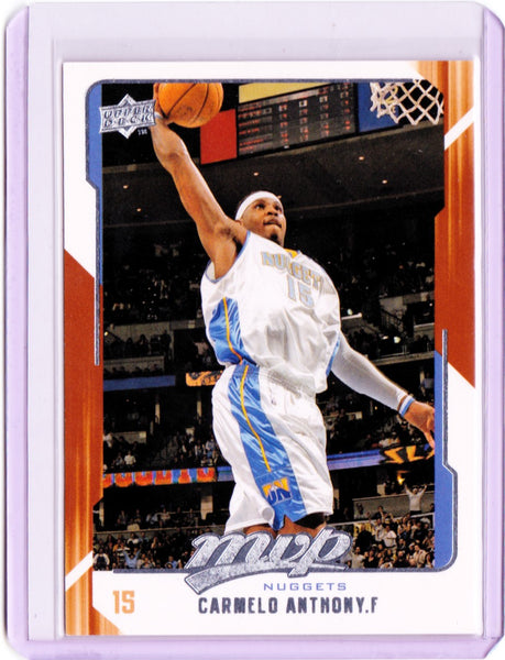2008-09 Upper Deck MVP #37 Carmelo Anthony