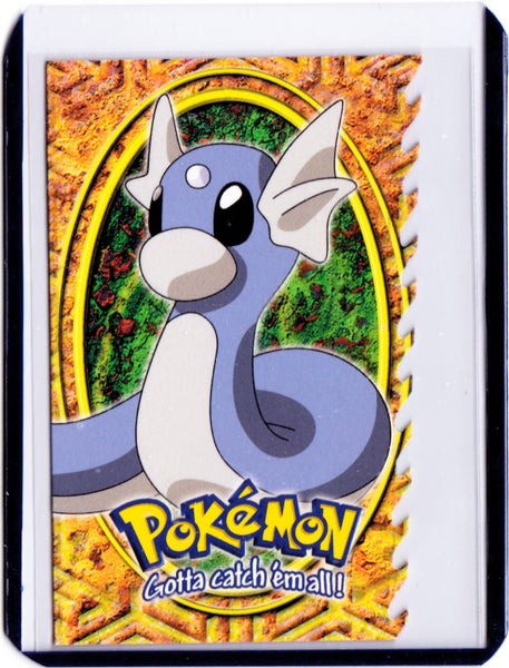 1999 Topps Pokemon Movie Animation Edition - Evolution - Die-Cut #10 Dratini