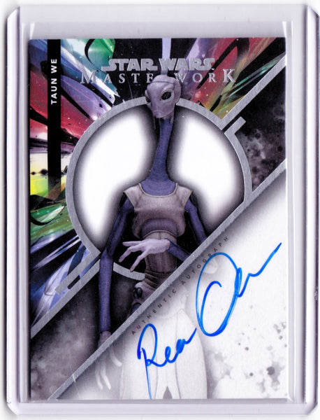 2022 Topps Star Wars Masterwork - Autographs #MWA-RO Rena Owen as Taun We