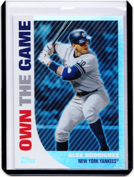 2008 Topps - Own the Game #OTG1 Alex Rodriguez