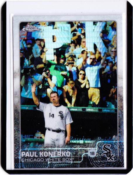 2015 Topps Chrome - Prism Refractor #14 Paul Konerko