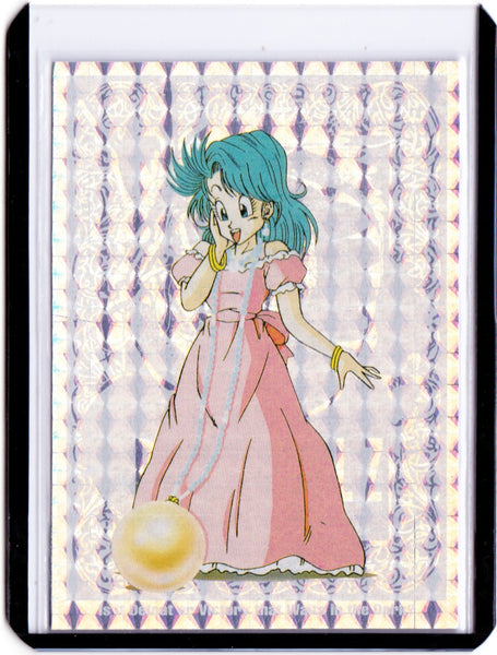 1998 Artbox Dragon Ball Z Series 2 - Gold Metallic - Special Bonus Prisms #G9 Bulma