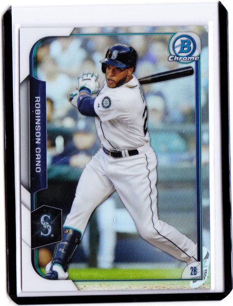 2015 Bowman Chrome Refractor #111 Robinson Cano /499