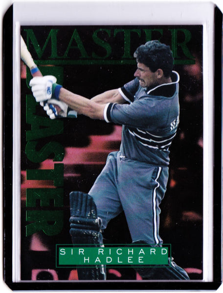 1995 Card Crazy Authentics NZ Cricket - Master Blaster #8 Sir Richard Hadlee