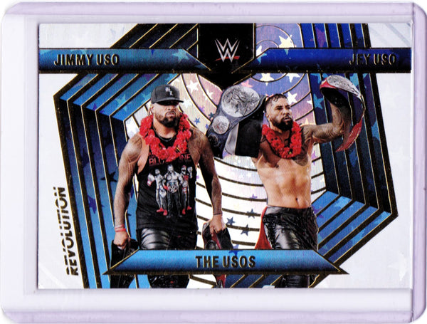 2023 Panini Revolution WWE - Astro #136 Tag Teams - Jey Uso, Jimmy Uso