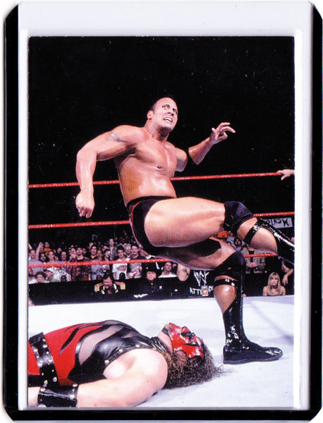2000 Comic Images WWF Rock Solid #42 The Rock