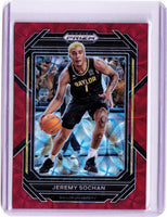 2023-24 Panini Prizm Draft Picks - Choice Red Prizm #94 Jeremy Sochan /88