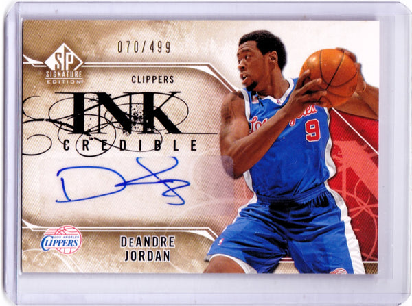 2009-10 SP Signature Edition - Inkcredible #I-JO DeAndre Jordan /499