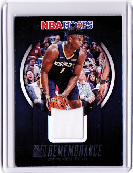 2023-24 Panini NBA Hoops - Rookie Remembrance #RR-ZWN Zion Williamson