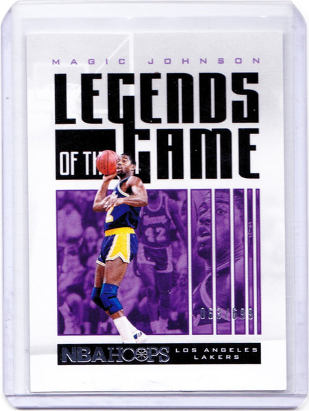 2020-21 Panini NBA Hoops - Legends of the Game #11 Magic Johnson /699