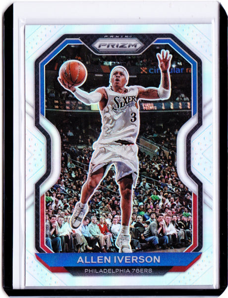 2020-21 Panini Prizm - Silver Prizm #19 Allen Iverson