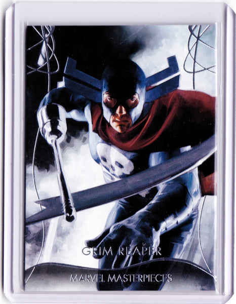 2020 Upper Deck Marvel Masterpieces #33 Level 1 - Grim Reaper /1999