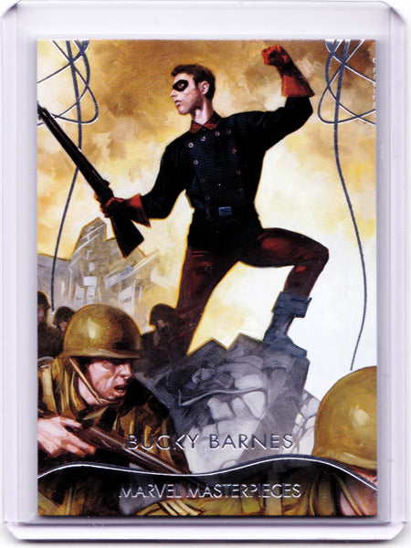 2020 Upper Deck Marvel Masterpieces #27 Level 1 - Bucky Barnes /1999