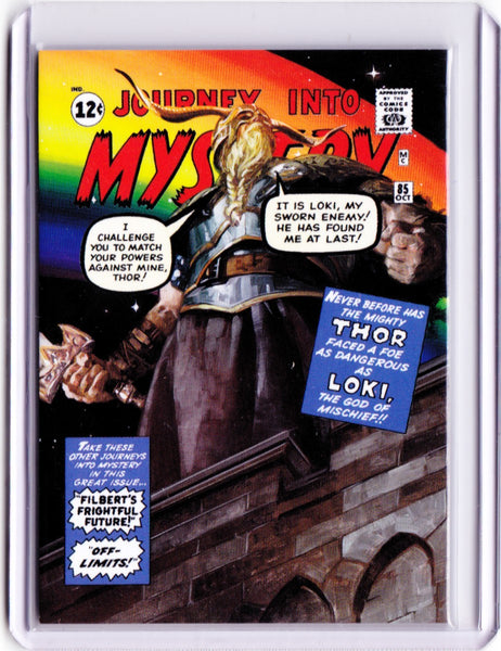 2020 Upper Deck Marvel Masterpieces - What If? #15 Level 1 - Heimdall /1499