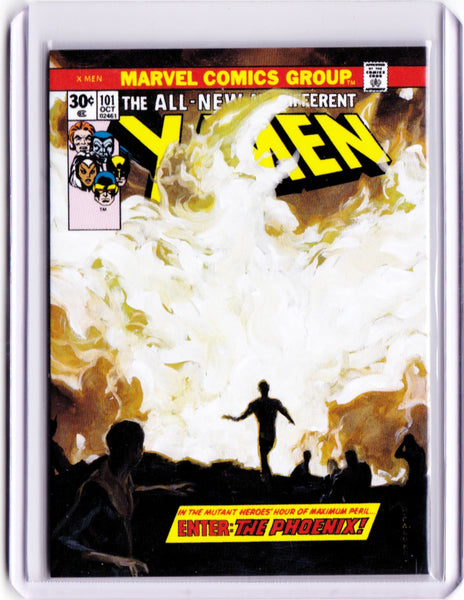 2020 Upper Deck Marvel Masterpieces - What If? #25 Level 1 - Phoenix Force /1499