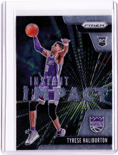 2020-21 Panini Prizm - Instant Impact #9 Tyrese Haliburton