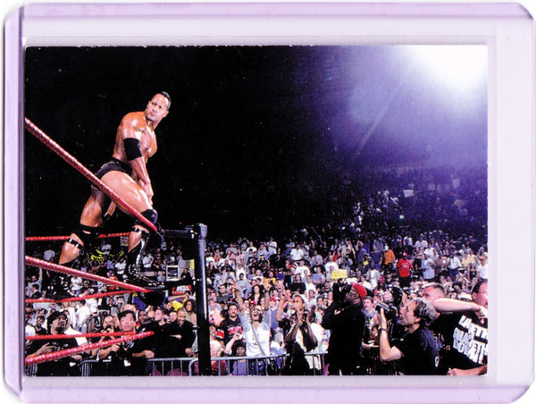 2000 Comic Images WWF Rock Solid #14 The Rock