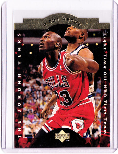 1996-97 Upper Deck Collector's Choice - A Cut Above: The Jordan Years #CA3 Michael Jordan