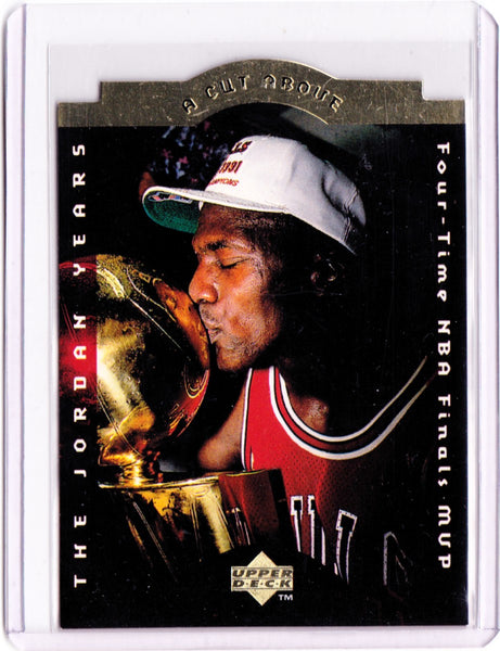 1996-97 Upper Deck Collector's Choice - A Cut Above: The Jordan Years #CA9 Michael Jordan