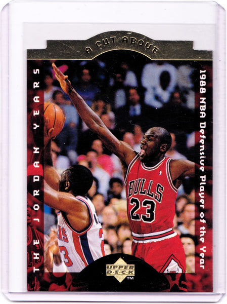 1996-97 Upper Deck Collector's Choice - A Cut Above: The Jordan Years #CA4 Michael Jordan