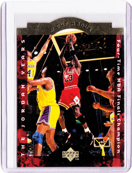 1996-97 Upper Deck Collector's Choice - A Cut Above: The Jordan Years #CA8 Michael Jordan