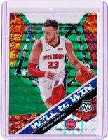 2019-20 Panini Mosaic - Will to Win - Mosaic Green #5 Blake Griffin