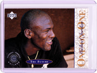 1995 Upper Deck Minor League Top Prospect - Michael Jordan One on One #10 Michael Jordan