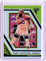 2022-23 Panini Flux - Silver Prizm #46 Karl-Anthony Towns