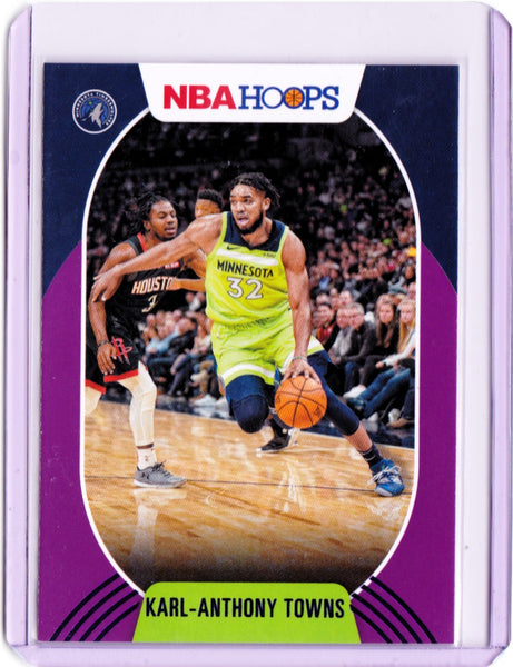 2020-21 Panini NBA Hoops - Purple #36 Karl-Anthony Towns