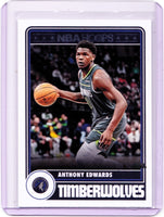 2023-24 Panini NBA Hoops #286 Hoops Tribute - Anthony Edwards