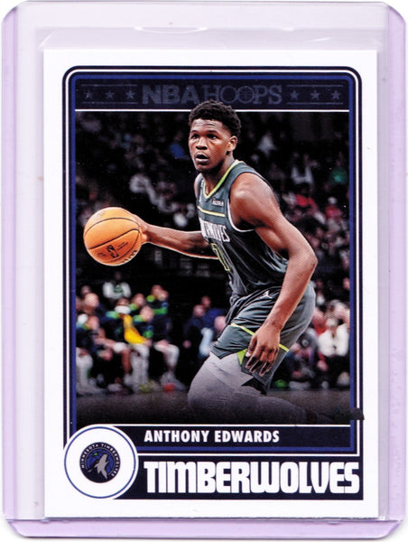 2023-24 Panini NBA Hoops #286 Hoops Tribute - Anthony Edwards