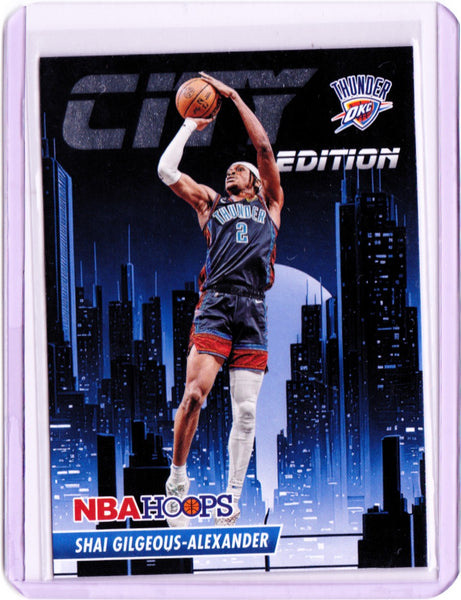 2023-24 Panini NBA Hoops - City Edition #13 Shai Gilgeous-Alexander
