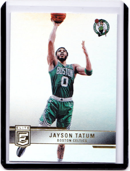 2021-22 Donruss Elite #50 Jayson Tatum