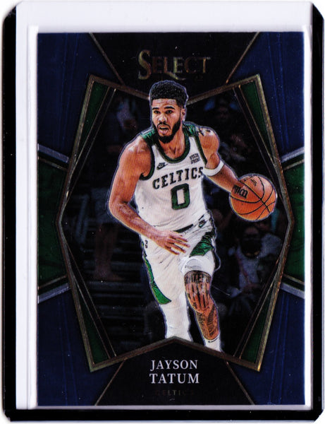 2021-22 Panini Select - Blue #172 Premier Level - Jayson Tatum