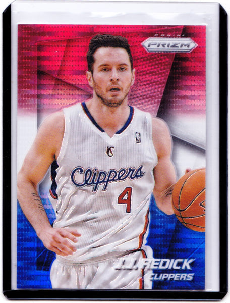 2014-15 Panini Prizm - Red White and Blue Pulsar Prizm #133 J.J. Redick