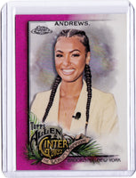 2022 Topps Allen & Ginter Chrome - Magenta Refractor #258 Malika Andrews /199