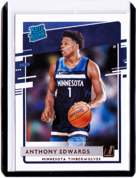 2020-21 Panini Donruss -  #201 Rated Rookies - Anthony Edwards