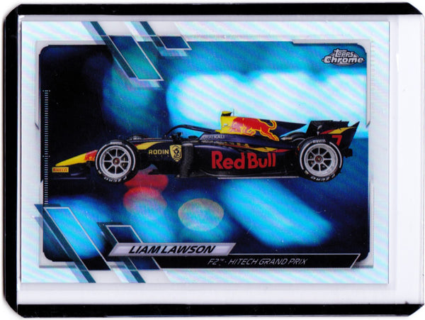 2021 Topps Chrome Formula 1 - Refractor #126 F2 Cars - Liam Lawson