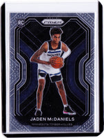 2020-21 Panini Prizm #277 Jaden McDaniels RC
