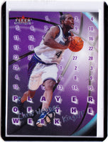 2000-01 Fleer Mystique - Player of the Week #8 PW Chris Webber