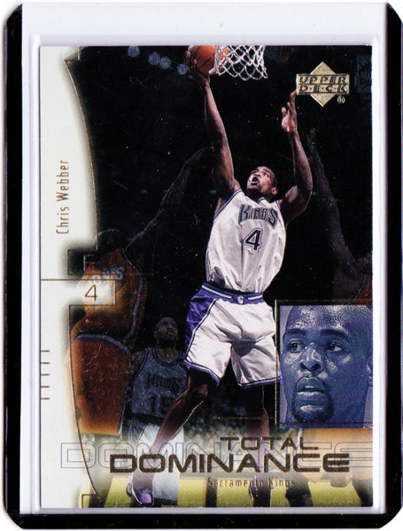 2000-01 Upper Deck - Total Dominance #TD12 Chris Webber