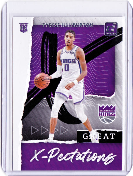 2020-21 Panini Donruss - Great X-Pectations #12  Tyrese Haliburton