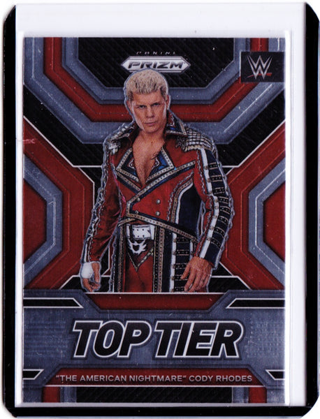 2023 Panini Prizm WWE - Top Tier #17 "The American Nightmare" Cody Rhodes