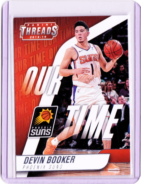 2018-19 Panini Threads - Our Time #3 Devin Booker