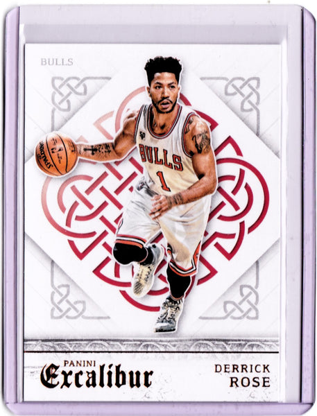 2015-16 Panini Excalibur #58 Derrick Rose