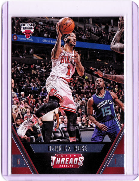 2015-16 Panini Threads #143 - Derrick Rose