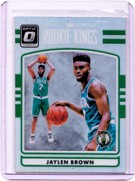 2016-17 Panini Donruss Optic - Rookie Kings - Holo Silver Prizm #3  Jaylen Brown
